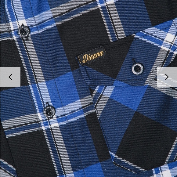 DIXXON Navy CPT 10 Year Flannel Mens Shirt - Picture 7 of 9